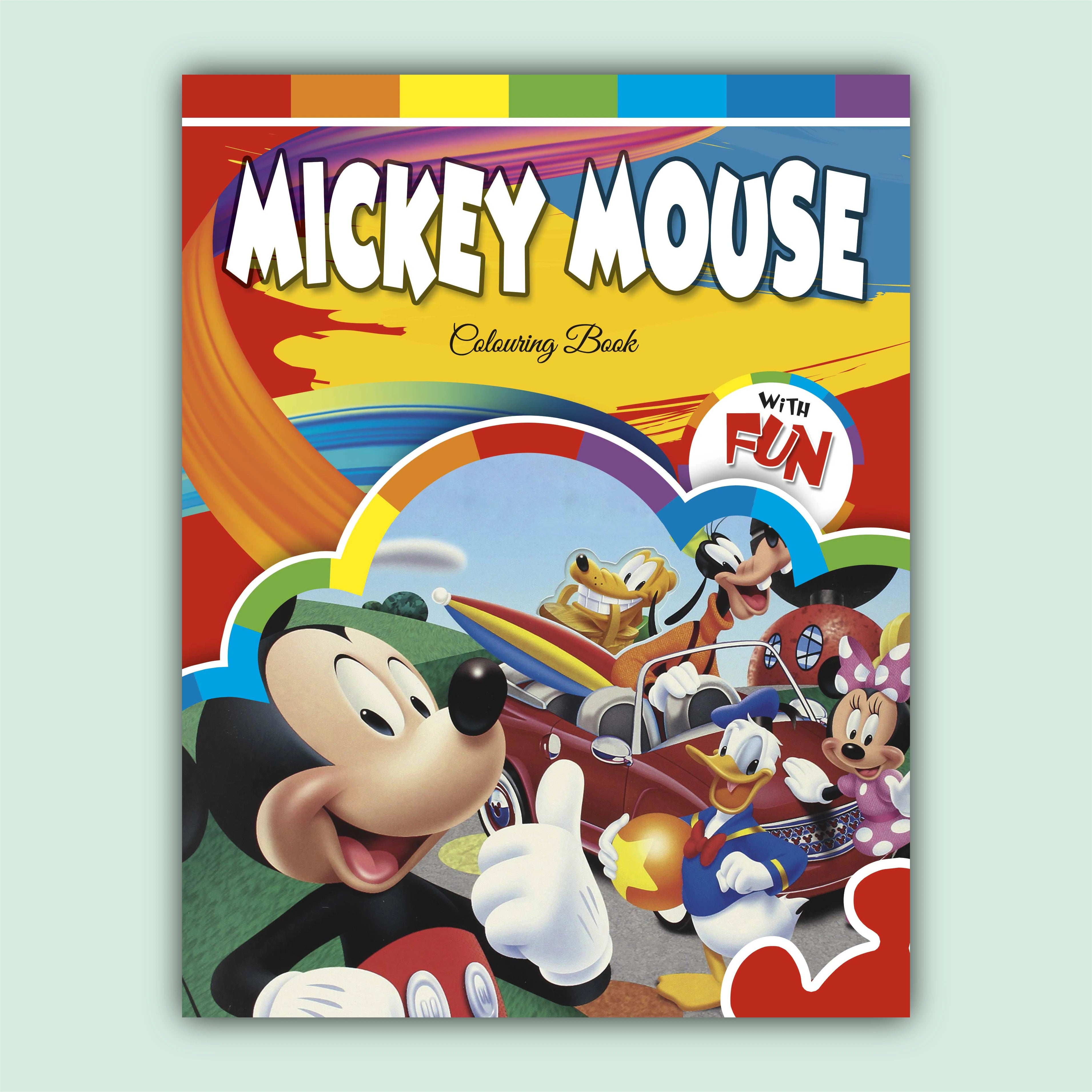 Cartoon Coloring | Mickey Mouse