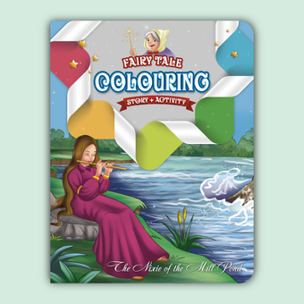 Fairy Tale Story & Activity Coloring Book 
