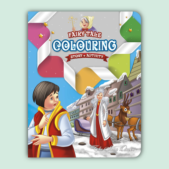 Fairy Tale Story & Activity Coloring Book 