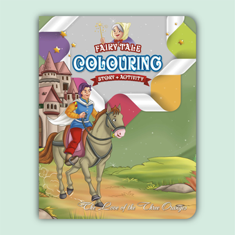 Fairy Tale Story & Activity Coloring Book 