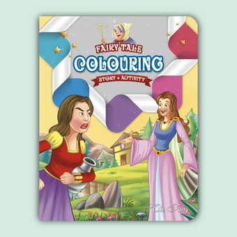 Fairy Tale Story & Activity Coloring Book 