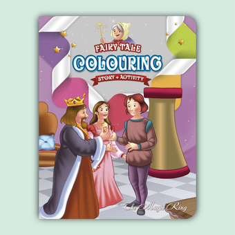 Fairy Tale Story & Activity Coloring Book 