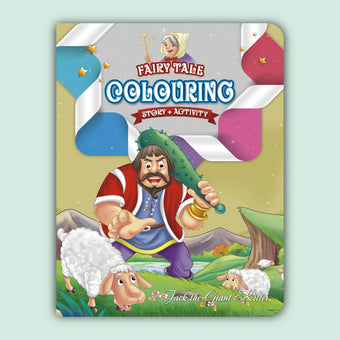 Fairy Tale Story & Activity Coloring Book 