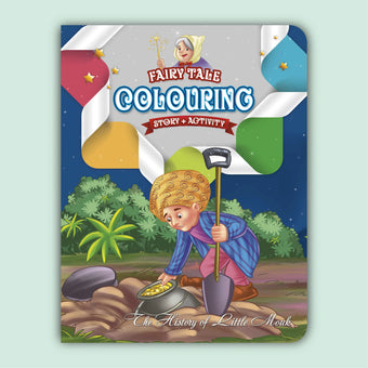 Fairy Tale Story & Activity Coloring Book 