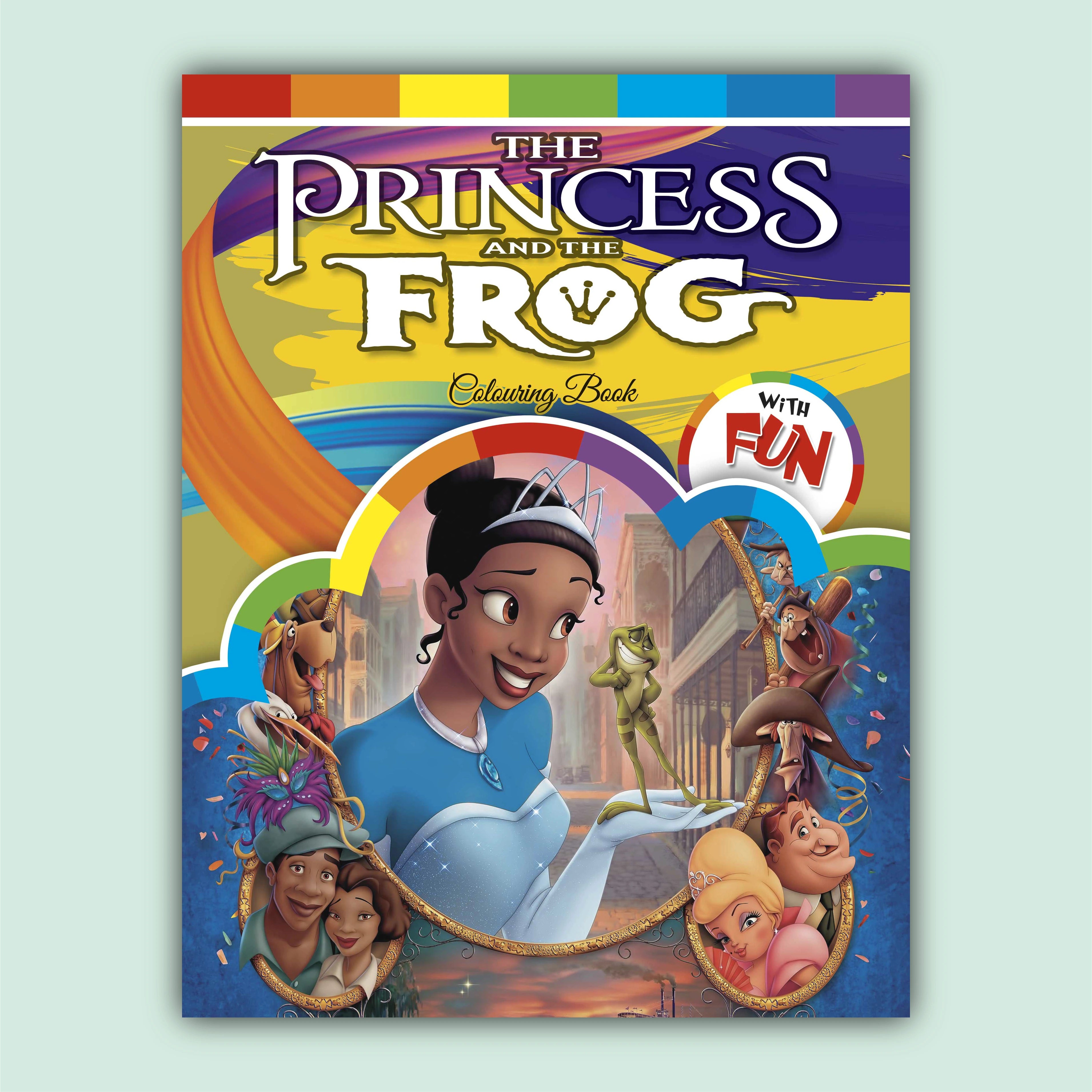 Cartoon Coloring | The Princess and the Frog