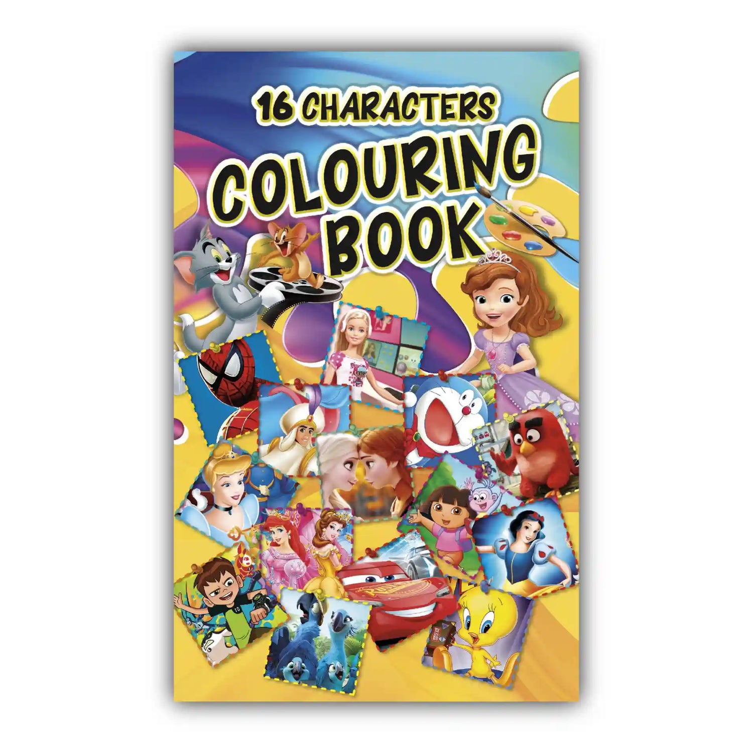 16 Characters Coloring | Book 2