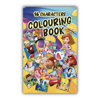 16 Characters Coloring 