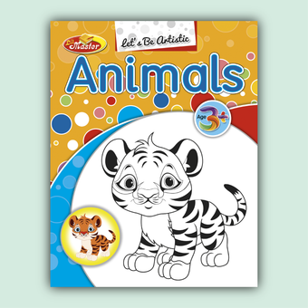 Let’s Be Artistic Coloring Pad 