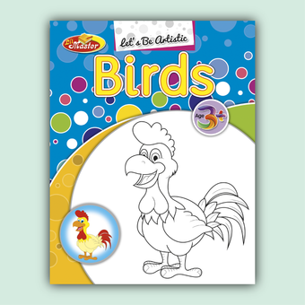 Let’s Be Artistic Coloring Pad 