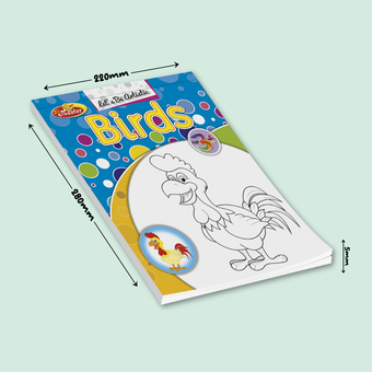 Let’s Be Artistic Coloring Pad 