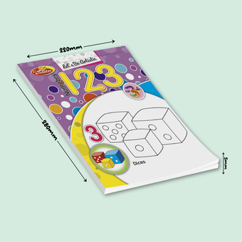 Let’s Be Artistic Coloring Pad 