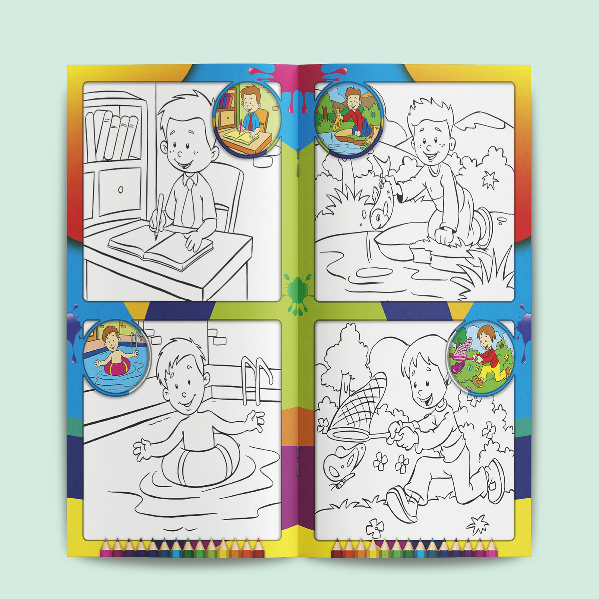 47 Smart Coloring | Book 2 – Little Master