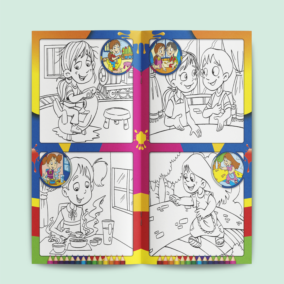 47 Smart Coloring | Book 6 – Little Master