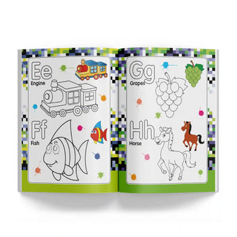 Pre School 10 in 1 Color Book
